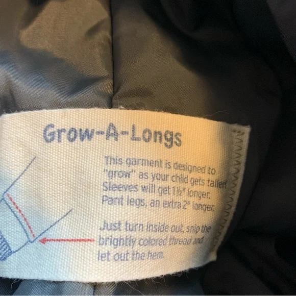 Lands End Squall Winter Snow Pants Boys Size 6 - Picture 12 of 16